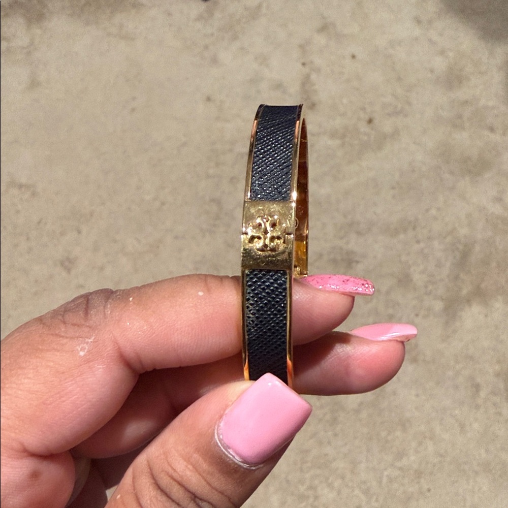 Tory Burch Black and Gold Bracelet